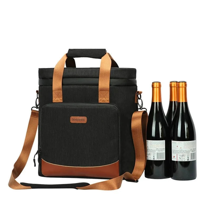 Bolsa de Vinhos e Taças Elegance