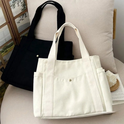 Bolsa Tote Canvas Algodão Valeria