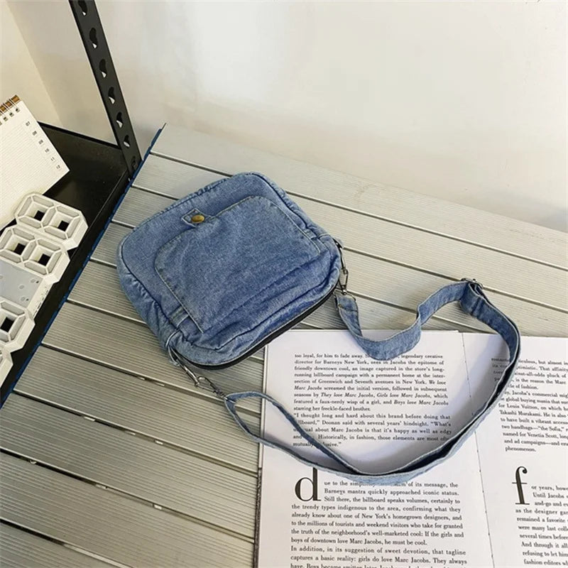 Bolsa Tiracolo Jeans Kika